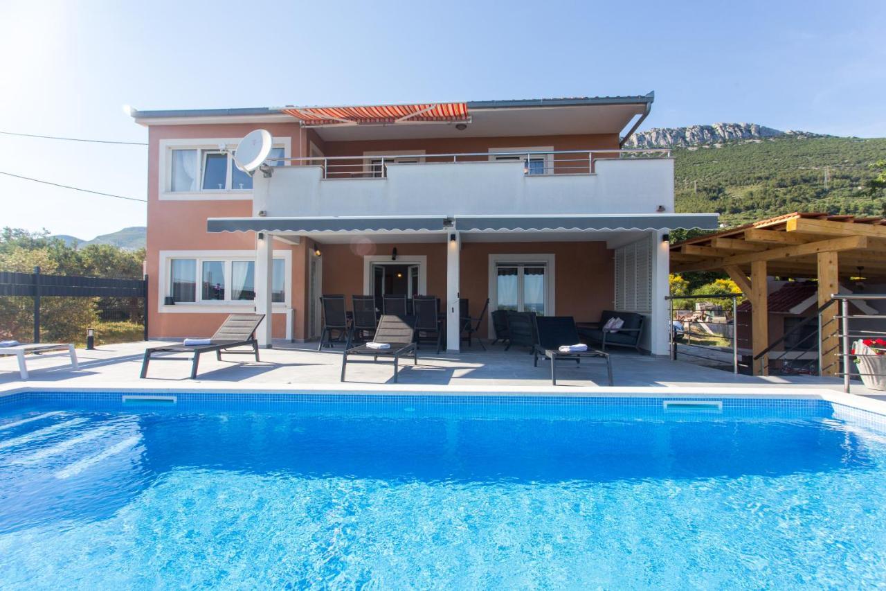 Villa Ivano With Sea&Mountain View Kaštel Stari Exterior foto